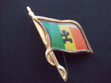Mali, ( Republiek Mali), land in Afrika vlag